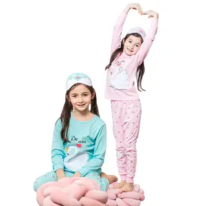 Leuke Kids Nachtkleding Kinderen Pyjama Katoen Zwaan Kids Pyjama