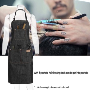 JD Salon <strong>Barber</strong> <strong>Cape</strong> Hairdresser Apron Black Jean Styling <strong>Cape</strong> for <strong>Barber</strong> H JD-1 - Product Image 6
