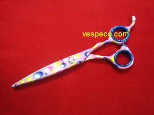 Tijeras de salón de peluquería con revestimiento de papel - Product Image 3