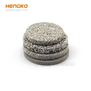 5 20 micron poroso metallo sus 316l ss in acciaio inox sinterizzato filtro a disco/fetta
