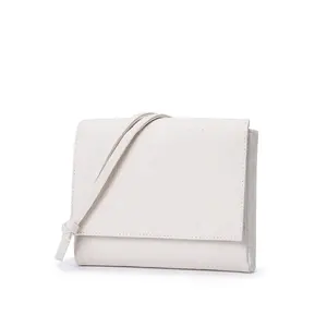 Белая холщовая сумка-мессенджер через плечо, Сказочная маленькая квадратная сумка, темпераментная дикая Повседневная сумка