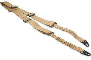 Multi Use Adjustable Bungee Tactical Duty 2 Point Rifle Sling for Outdoor Sports, Hunting