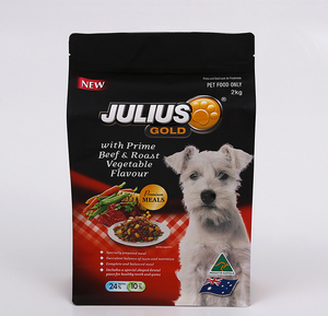 Termosellado Mate de Pie Bolsa De Embalaje de Alimentos Para Perros Bolsa de Golosinas Para Mascotas - Product Image 1