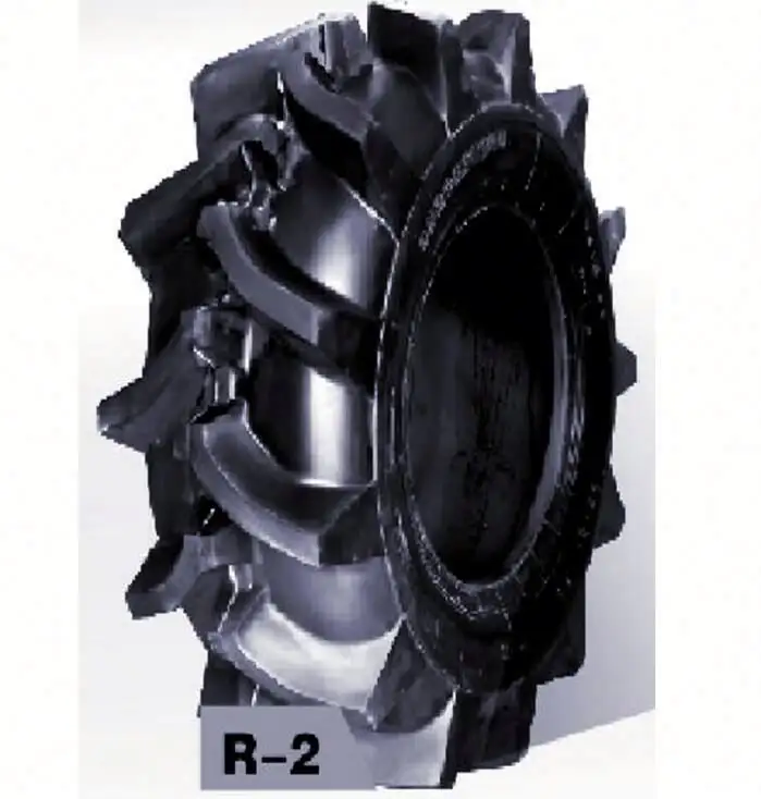 9.5-24 11.2-24 16.9-34 논 필드 타이어 농업용 트랙터 타이어 R2