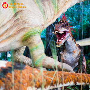 Al por mayor <span class=keywords><strong>deinonychus</strong></span> comer parasaurolophus tamaño natural animatronic dinosaurio <span class=keywords><strong>deinonychus</strong></span> modelo - Product Image 2