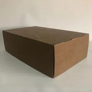 Waxed waterproof corrugated box for fish and seafood