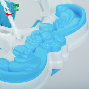 Promotion : Séchoir multifonctionnel carré en plastique à 20 pinces pour vêtements de bébé, chaussettes et shorts - Product Image 6