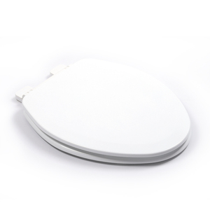 Bois moulé En Plastique Allongé à Fermeture Douce Charnière Modèle Stylé siège de toilette portatif - Product Image 2