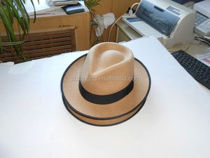 Venta al por mayor perfecta mezcla de conejo sombrero cuerpo fieltro mosquetero sombrero de fieltro de lana cuerpos o capuchas - Product Image 4