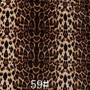Strech Panne động vật in Leopard Velvet Spandex Velour vải - Product Image 6