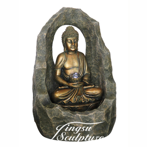 Fuente de Buda en <span class=keywords><strong>Cascada</strong></span> de Bronce a Bajo Precio - Product Image 2
