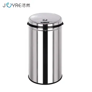 Stainless Garbage Bin 42l Large Stainless Steel Touchless Worm Kitchen Garbage Compost Bin