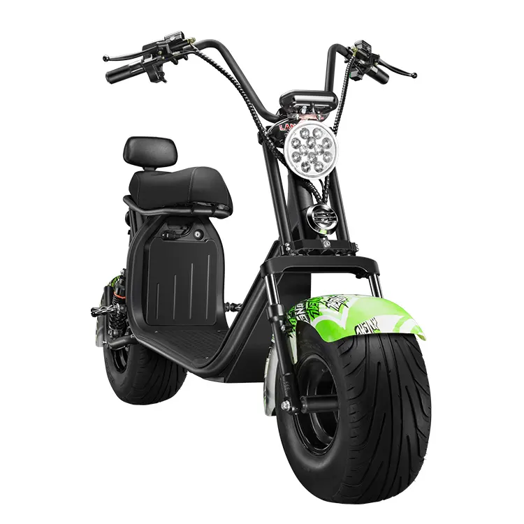 2020 i più nuovi due posti scooter elettrico <span class=keywords><strong>2</strong></span> ruote grasso pneumatico a lungo raggio con batteria rimovibile