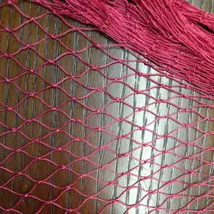 Sardina redes multifilamento de nylon las redes de pesca red de pesca de nylon precio red de pesca de malla de tamaño 40/rojo de china de pesca