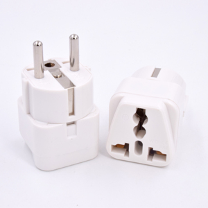 <span class=keywords><strong>Adaptateur</strong></span> de <span class=keywords><strong>prise</strong></span> UK vers Schuko, <span class=keywords><strong>adaptateur</strong></span> de <span class=keywords><strong>prise</strong></span> UK vers UE avec mise à la terre, <span class=keywords><strong>adaptateur</strong></span> de <span class=keywords><strong>prise</strong></span> UE (WD-9) - Product Image 1
