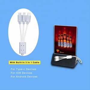 Nueva moda restaurante utiliza Banco Portable construir <span class=keywords><strong>en</strong></span> Cable poder <span class=keywords><strong>bancos</strong></span> 10000 mAh carga rápida - Product Image 4