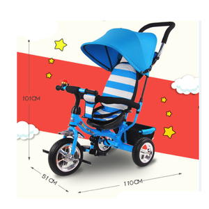 Nuovo arrivo pieghevole auto giocattolo per bambini triciclo in metallo con ruote in gomma per bambini auto <span class=keywords><strong>cavalcabile</strong></span> per la vendita - Product Image 6