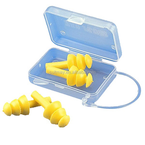 TPR Ear plugs CE Hearing Protectors ANSI S3.19 Reusable Earplugs - Product Image 1