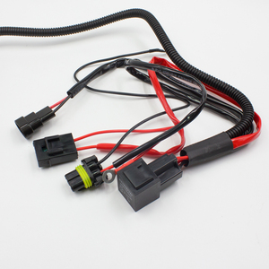 FSYLX12VカーHIDキセノンライトリレーハーネス強化ケーブルH1H3 H7 H8 H9 H11 90059006自動HIDヘッドライトリレーハーネス