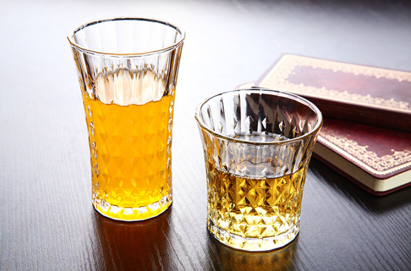 Haonai Machine Made Custom Vodka Shot Glasses whiskey glass tumbler