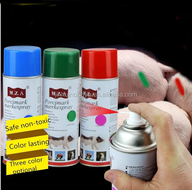 Cabra invertida/ram/cordeiro marcação spray, pintura invertida de cabra cordeiro marcação pintura spray