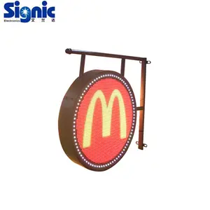Rundes Schild P8 LED-Display Werbung LED-Bildschirm LOGO LED-Anzeige LED Kreisförmige Anzeige
