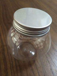 En plastique mimi petit pot avec couvercle en aluminium - Product Image 3
