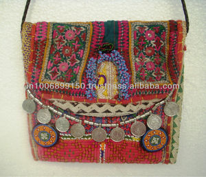 Hot Selling Handmade Banjara Clutch <b>Patchwork</b> <b>Bags</b> Bohemian Style Mirror Work Banjara Sling <b>Bags</b> - Product Image 2