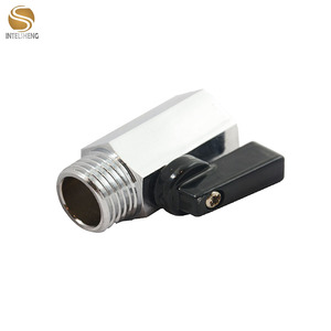 Mini robinet à bille en laiton, <span class=keywords><strong>1</strong></span>/<span class=keywords><strong>4</strong></span> pouces à <span class=keywords><strong>4</strong></span> pouces, filetage <span class=keywords><strong>femelle</strong></span> et masculin, bon marché - Product Image 5