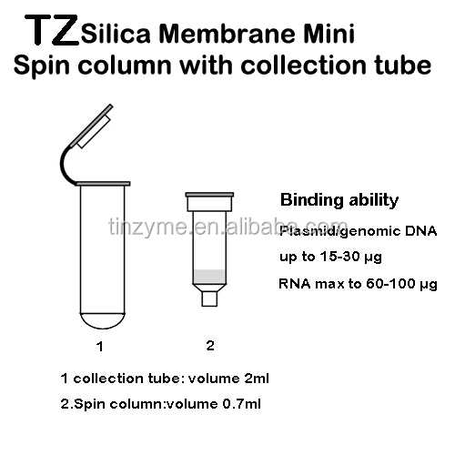 틴자임 RNA 추출 칼럼, RNA 정제 칼럼
