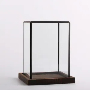 New Products custom Nature decoration plant British geometric glass terrarium