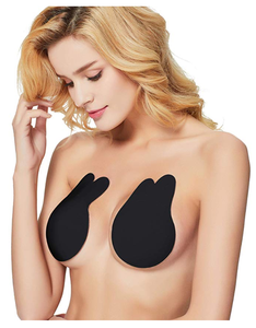 Conejo forma lindo Sexy pezón cubierta <span class=keywords><strong>sujetador</strong></span> adhesivo de gran tamaño para las mujeres - Product Image 1