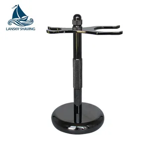 Best sales metal 면도 brush 및 razor stands metal 면도 Brush Stands 면도 brush holder