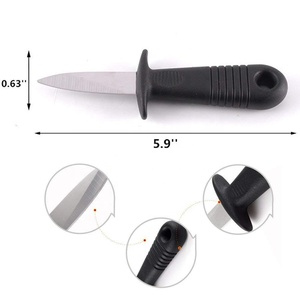 プラスチックハンドル付きステンレス鋼シーフードオイスターナイフ - Product Image 5