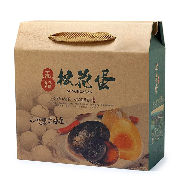 Scatola regalo per imballaggio di scatole per alimenti congelati della società di credito per confezioni regalo di uova