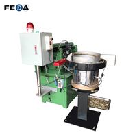Máquina automática de laminación de roscas de alta velocidad, máquina de fabricación de pernos y tuercas, FD-3T