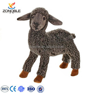 Peluche di Agnello Morbido e Carino a Prezzo di Fabbrica, Giocattolo di Pecora Nera - Product Image 2