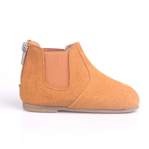 Véritable Main En Cuir Chaussures Mix Couleurs Fantaisie Belle Pas Cher Semelles Souples <span class=keywords><strong>Bébé</strong></span> Bottes D'hiver - Product Image 3