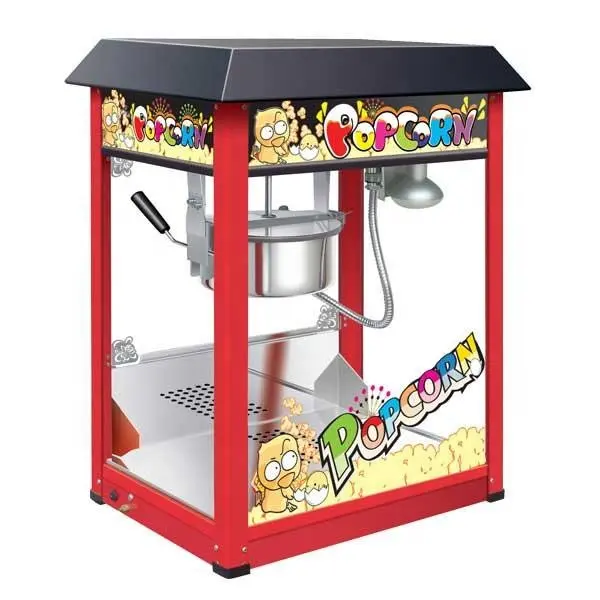 China Fabriek Prijs Industriële Gas Pop Corn Popcorn Maker Machine