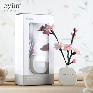 FEA-I05 Wedding Favor Nước Hoa Mùi Hương Đẹp Chai Thủy Tinh Gốm Làm Mát Không Khí Aroma Reed Diffuser - Product Image 6