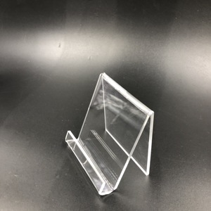 Sujetalibros de Acrílico Transparente Multifuncional de Primera Calidad, Soporte para Libros de Plástico, Tamaño Personalizado, Grosor de 3 mm a 6 mm para Libros de Venta al por Menor - Product Image 2