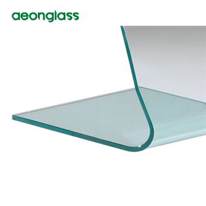 6mm Vidrio tempered curved showcase To To you cake and display case - Product Image 3