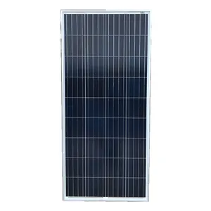 IP67 Rated Standard Waterproof with bypass diode junction box poly solar panel 150w for sale
