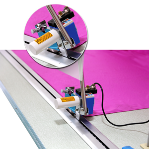 CZD-B11 yüksek kaliteli Distal manuel kumaş bez rulo çapraz uç kesici makinesi yuvarlak kesme makinesi - Product Image 5