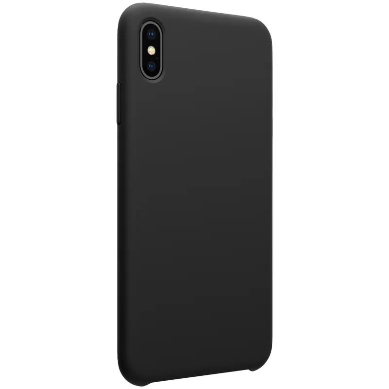 Nillkin — coque en Silicone noir pour iPhone, accessoires originaux pour iPhone XS Max