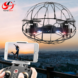 S166HW 2.4 Ghz 6-Axis 2 DANS 1 Tumbler et pliable WIFI RC HD Caméra Chine Shenzhen Drone Avec Anti-écraser Balle cadre - Product Image 1