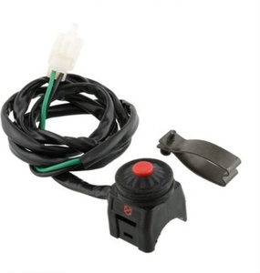 Pitbike-Interruptor de apagado para motocicletas, bocina eléctrica cuadrada - Product Image 1