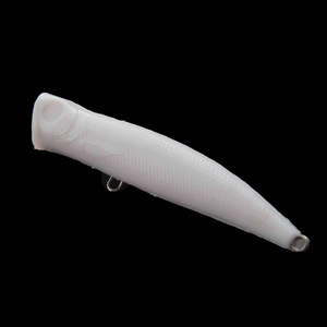 XINV Popper leurre VP02 8g/80mm #6 échantillon gratuit Popper leurre blanc Popper 70mm <span class=keywords><strong>Whopper</strong></span> <span class=keywords><strong>Plopper</strong></span> blanc - Product Image 6