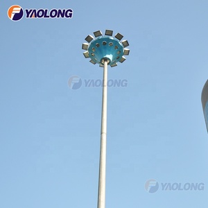 Poste de Iluminación de Mástil Alto de 15m 16m 18m 20m 25m 35m de Acero Inoxidable/Aluminio - Product Image 6