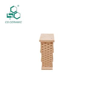 Ladrillo deflector de cerámica porosa resistente al fuego para parte de horno de alta temperatura - Product Image 5